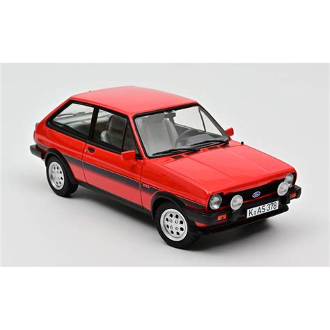 Ford Fiesta XR2 1981 Red 1:18