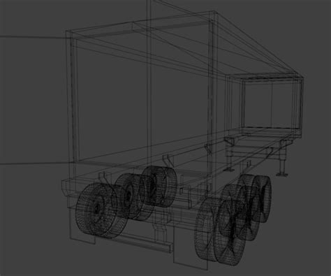 ArtStation - Semi Truck 3D model | Game Assets