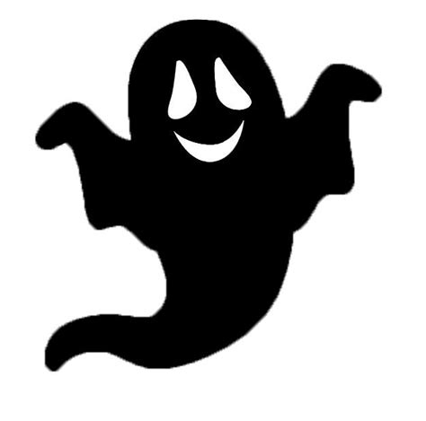 Ghost Silhouette PNG | Halloween silhouettes, Halloween stencils, Ghost ...