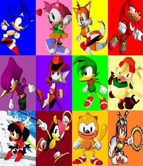 New Sonic the Fighters Characters by Rutgervdc on DeviantArt