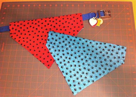 Reversible Over The Collar Dog Bandana • Free tutorial with pictures on ...