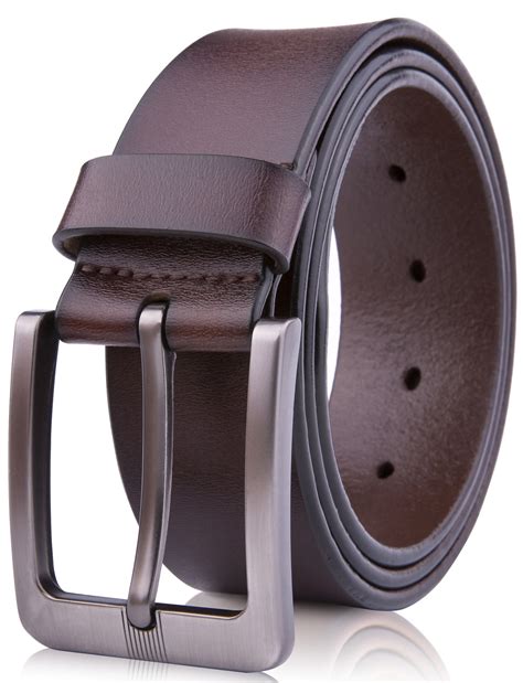 Genuine Leather Dress Belts For Men - Mens Belt For Suits, Jeans ...