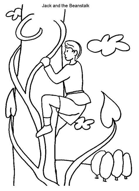 Free Jack And The Beanstalk Coloring Pages, Download Free Jack And The ...