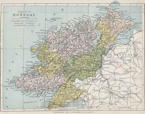 Map of County Donegal