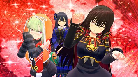 SENRAN KAGURA Burst Re:Newal - Playable Character Kagura, Naraku ...