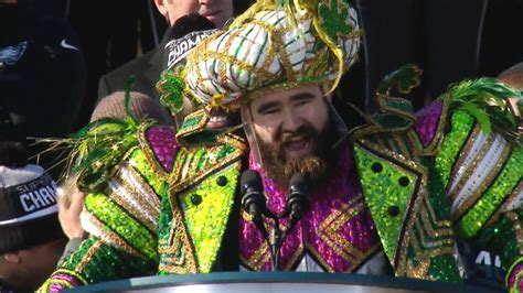 Jason Kelce delivers passionate speech we'll remember in 100 years ...