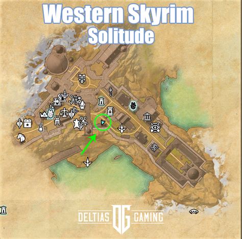 ESO Western Skyrim Solitude Daily Map - Deltia's Gaming