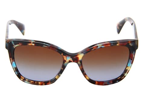 Prada Cat Eye Sunglasses in Blue | Lyst