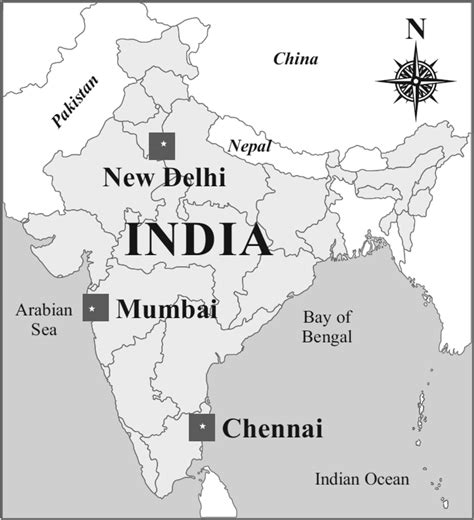 Mumbai Location In India Map – States Map Of The Us