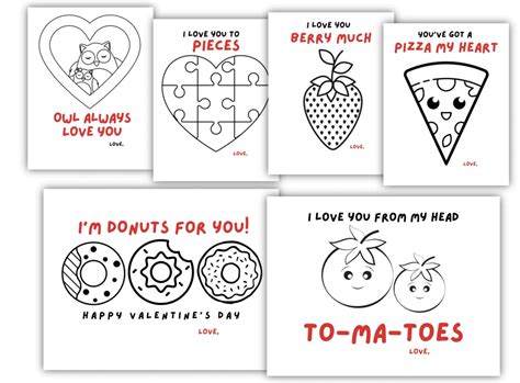 Valentine's Day Coloring Pages- FREE Printable! - Little Learning Club