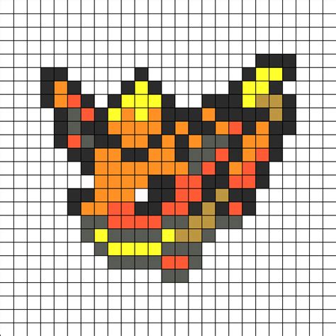 Flaren Chibi Kandi Pattern Pixel Art Pokemon Pixel Art Pokemon | The ...