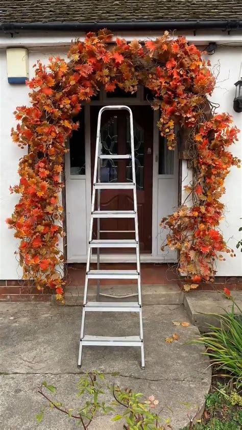 Autumn archway outdoor decor Credit: inspirationswholesaleuk | Fall ...