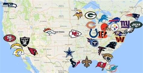 Map Of All Nfl Teams - Cbs Fall Lineup 2024