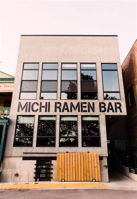 TAKE-OUT & DELIVERY — MICHI RAMEN BAR