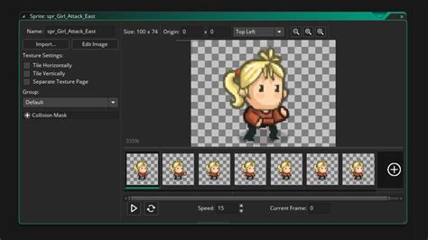 The Sprite Editor - IDE Basics by YoYo Games | GameMaker: Marketplace