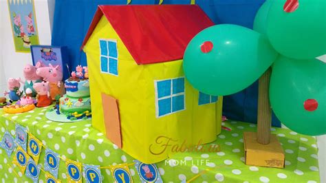 DIY Peppa Pig Cardboard House - Fabulous Mom Life