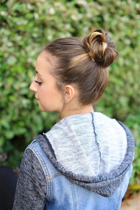 6+ Unbelievable Bun Hairstyles Cute Girls