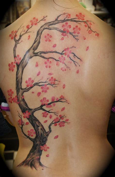 Cherry Blossom Tattoos Designs, Ideas and Meaning | Tattoos For You