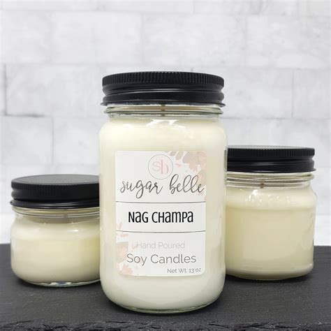 Nag Champa Scented Soy Candles | Mason Jars – Sugar Belle Candles