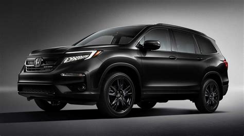 2020 Honda Pilot Black Edition Is New Range-Topping Trim - Car in My Life