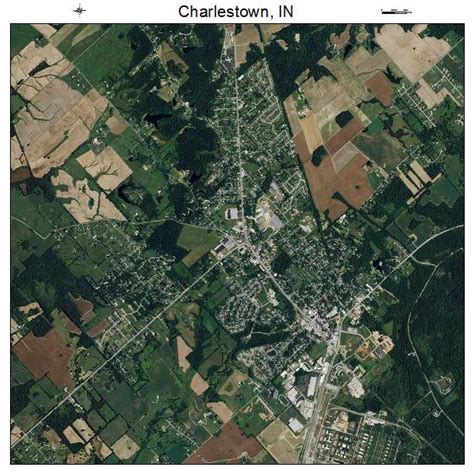 Aerial Photography Map of Charlestown, IN Indiana