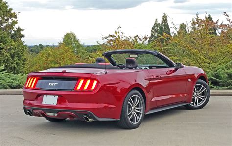 2015 Ford Mustang GT Premium Convertible Road Test Review | The Car ...