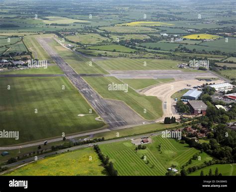 aerial view of North Weald Airfield in Essex Stock Photo - Alamy