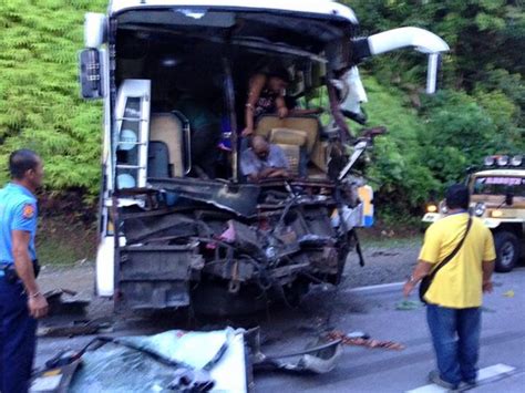 Aftermath of head on bus collision in the Philippines : r/WTF