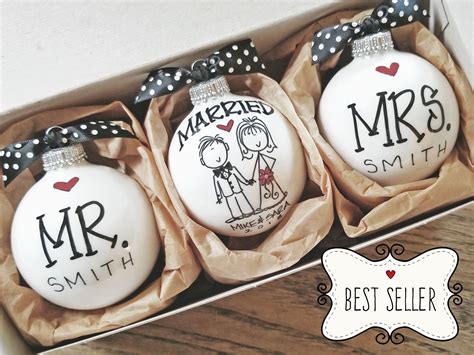 Wedding Gift Personalized Wedding Gift Wedding Ornament | Etsy