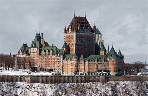 The Historic Chateau Frontenac in Quebec City — Elevator Scene | Cab ...