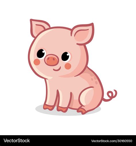 Sitting Pig SVG