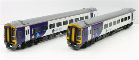 Bachmann Class 158 Northern Rail White Livery 2 Car DMU 158782 REPAINT ...