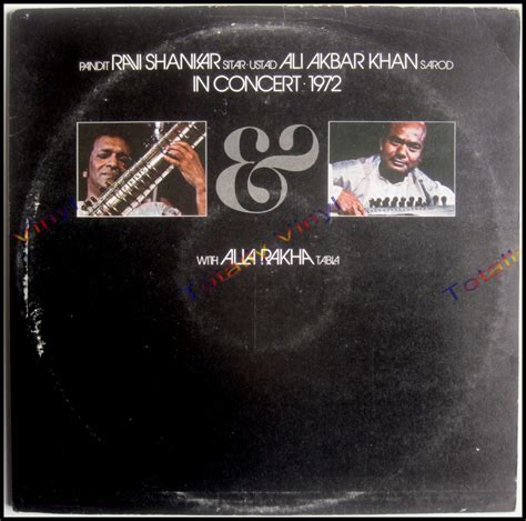 Totally Vinyl Records || Shankar with Alla Rakha, Ravi - In concert 1972 LP