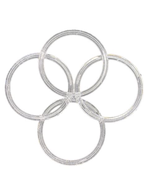 Clear Plastic Rings 12 Pieces - for Arts & Crafts and DIY's - Walmart.com