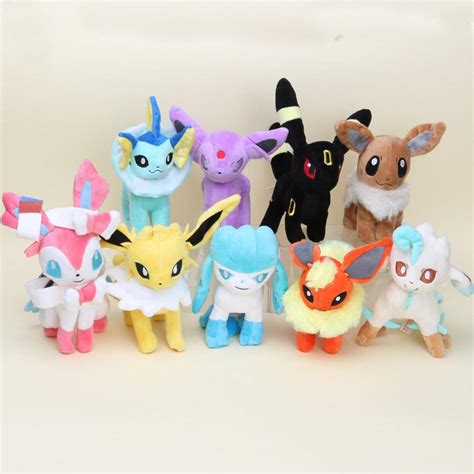 Large Eevee Evolution Plushie Hugables | Nintendo Core