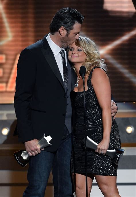 Miranda Lambert and Blake Shelton Kissing | Pictures | POPSUGAR ...