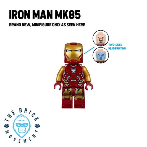 LEGO® MARVEL Iron Man Mark 85 Minifigure | Shopee Philippines