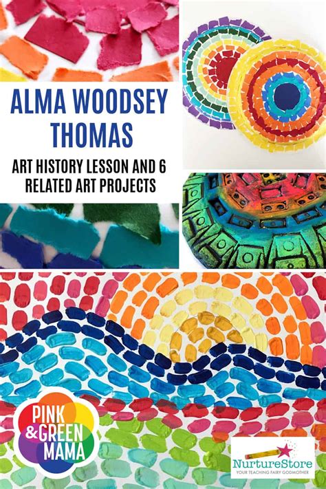 Alma Woodsey Thomas art lessons for children - NurtureStore