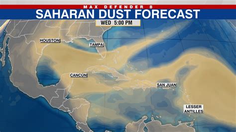 Saharan dust cloud reaches southern U.S.: Here’s what it means | ABC22 ...