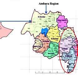 Map of study area (Source: Ethiopia (https://commons.wikimedia.org/wiki ...