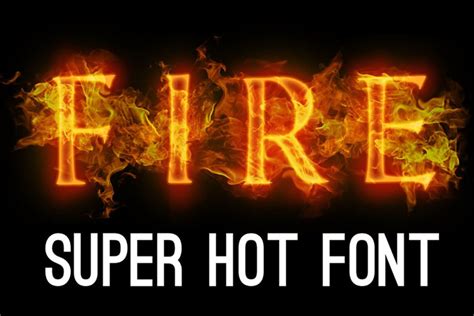 Best Fire and Flame Fonts (FREE / Premium) 2021 | Hyperpix