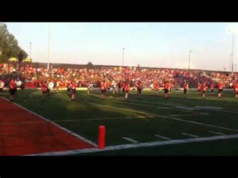 Wheelersburg High School first football game in new Ed Mill - YouTube