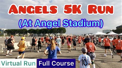 2022 Angels 5K Run (Full Course)｜Treadmill Running Scenery & Music ...