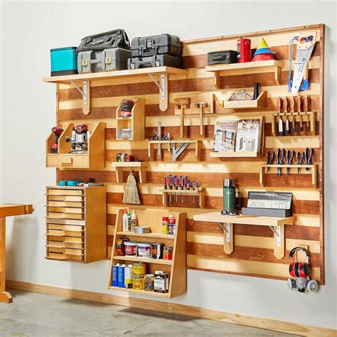 How to Build a French Cleat Tool Storage Wall Tool Wall Storage, Power ...