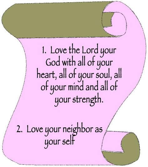 Pin on Greatest commandment