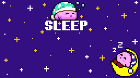 Pixilart - Sleep Kirby Wallpaper by XplosiveMushrm