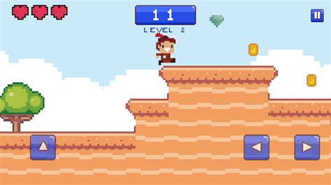 🕹️ Play Desert Adventures Game: Free Online Retro Platforming Video ...