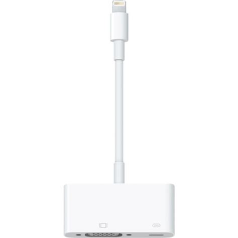 Apple Lightning to VGA Adapter - Red Apple