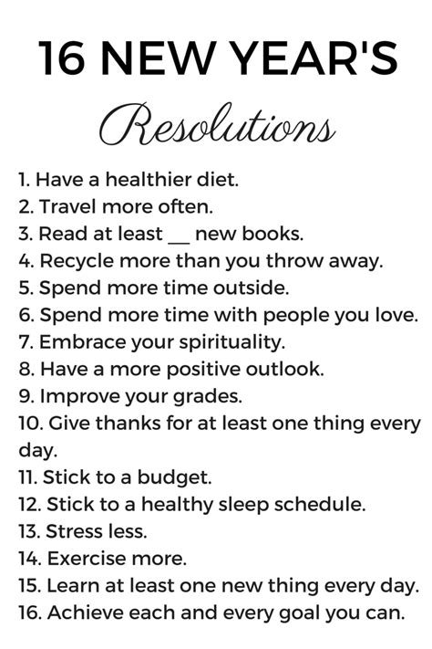 Prep For A Day: NEW YEAR'S RESOLUTIONS