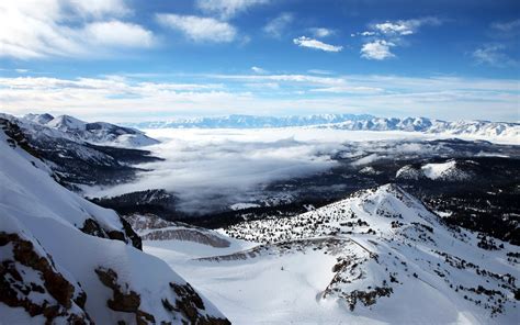 nature, Snow, Landscape, Clouds, Cold, Tundra, Mountain Wallpapers HD ...